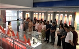 經(jīng)濟管理系黨總支開展參觀“紅色文化藝術(shù)館”，獻禮建黨100周年活動