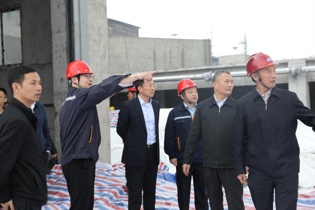 市人大常委會副主任曾云忠、市政府副市長畢勝到川威調(diào)研督導超低排放改造推進情況(圖2)